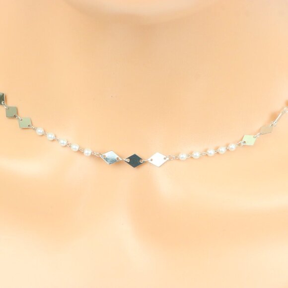 "Minimalist Necklace Chain, Elegant Jewelry for Women & Girls | MLCRC1741 - Picture 8 of 10